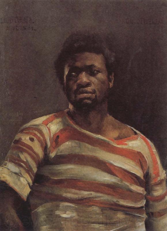Lovis Corinth Othello the Negro Norge oil painting art